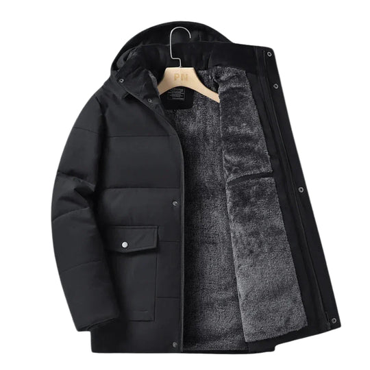 Herren Winterjacke mit Fleece-Futter 0