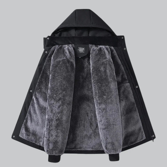 Herren Winterjacke mit Fleece-Futter 2