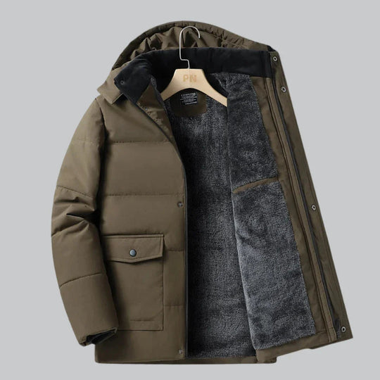 Herren Winterjacke mit Fleece-Futter 4