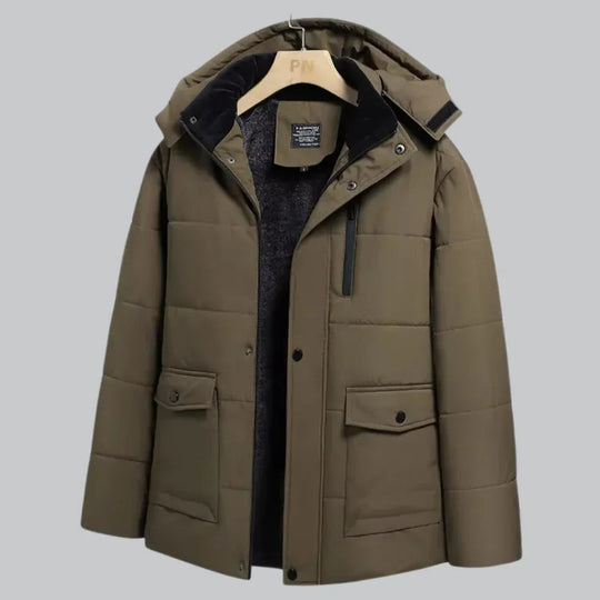 Herren Winterjacke mit Fleece-Futter 5