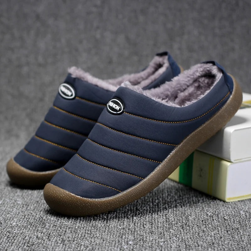 Herren Winterstiefel Bequeme Plüsch Futter 4