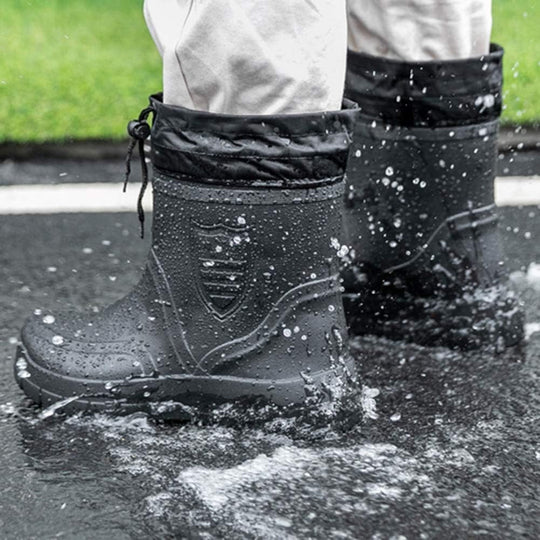 Herren Winterstiefel Thermo-Regenstiefel für Kalte Tage 2