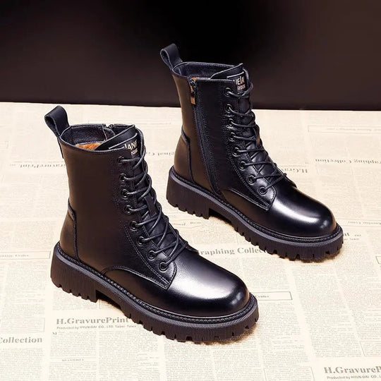 Herren Winterstiefel mit Fleece-Futter 2