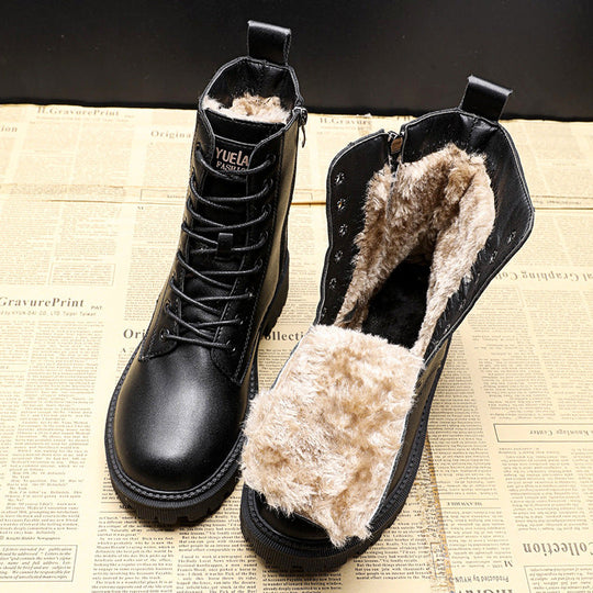 Herren Winterstiefel mit Fleece-Futter 3