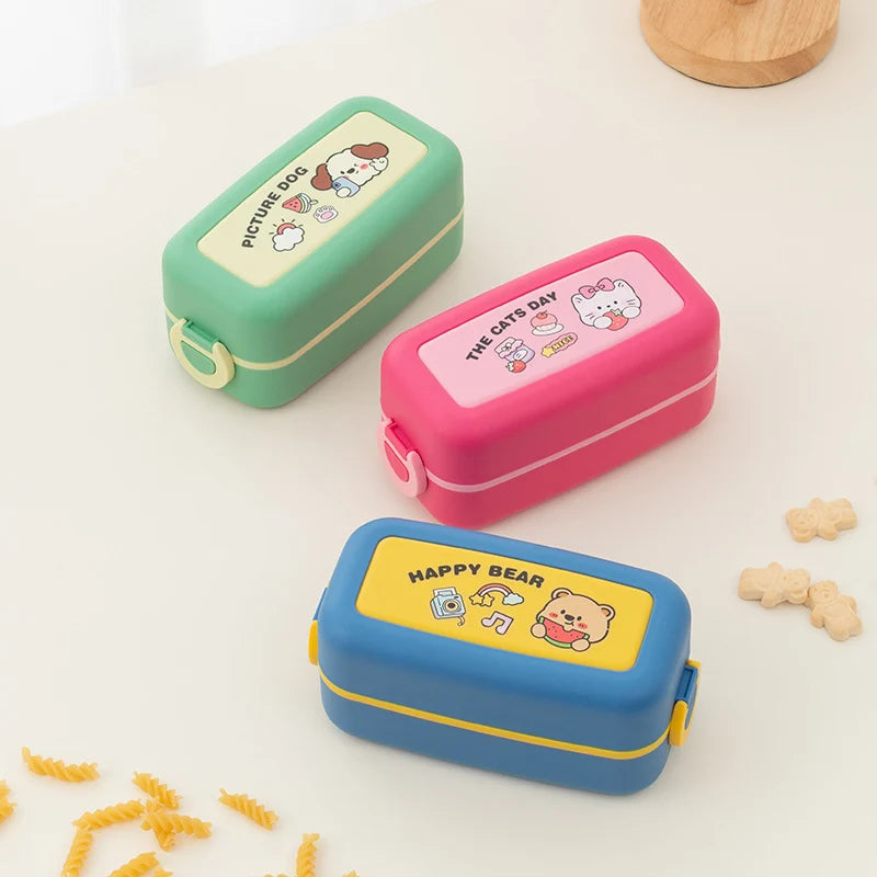 Herren und Damen Lunchbox mit Hunde-Motiv für Schule und Büro 1