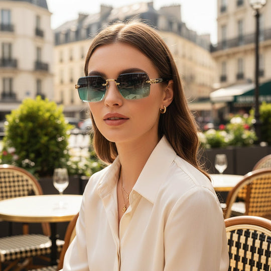 Herrenbrille Randlos Minimalistisch 1