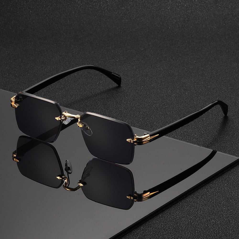 Herrenbrille Randlos Minimalistisch 3