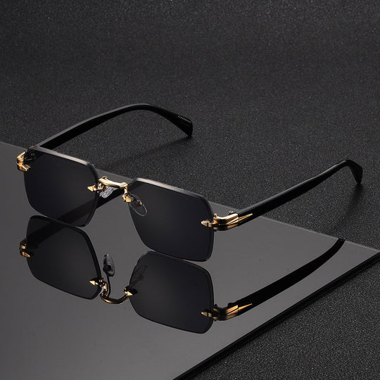Herrenbrille Randlos Minimalistisch 3