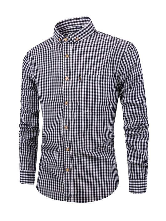 Herrenhemd Karomuster Modern 6