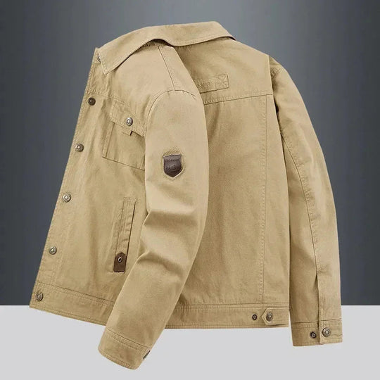 Herrenjacke Cargostil mit Praktischen Taschen 7