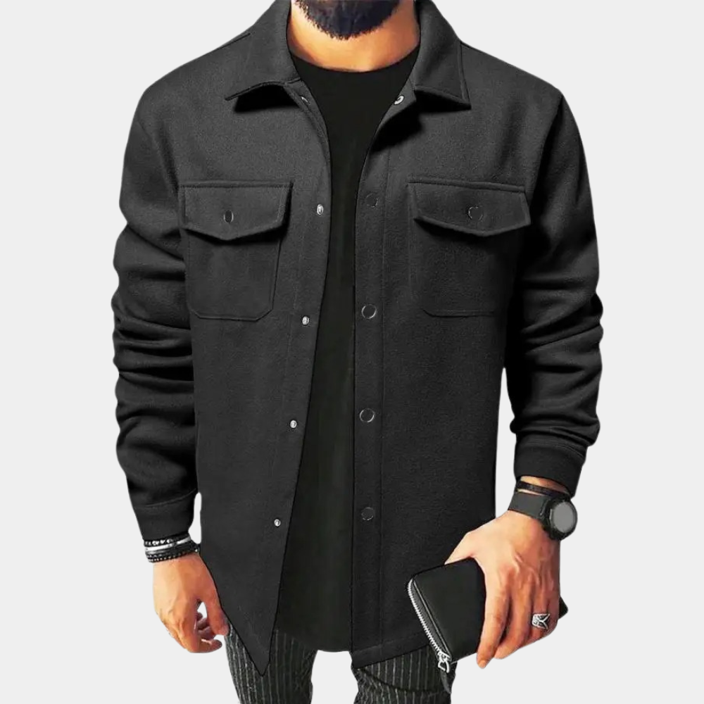 Herrenjacke Casual Baumwolle Atmungsaktiv für Frühling/Sommer 4