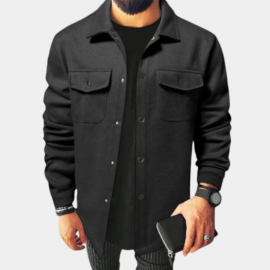 Herrenjacke Casual Baumwolle Atmungsaktiv für Frühling/Sommer 4