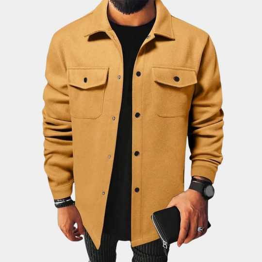 Herrenjacke Casual Baumwolle Atmungsaktiv für Frühling/Sommer 6