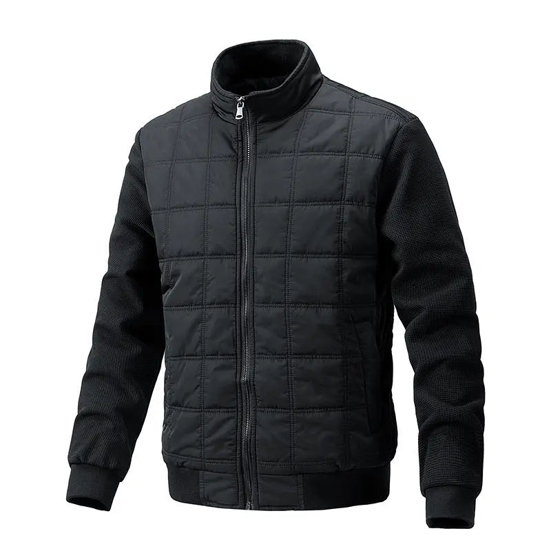 Herrenjacke Gesteppt Winterjacke Mit Praktischen Taschen 0