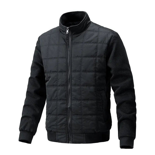 Herrenjacke Gesteppt Winterjacke Mit Praktischen Taschen 0