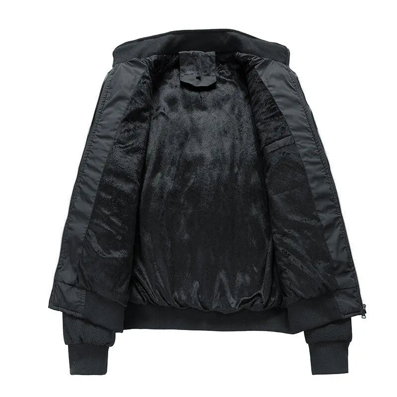 Herrenjacke Gesteppt Winterjacke Mit Praktischen Taschen 3