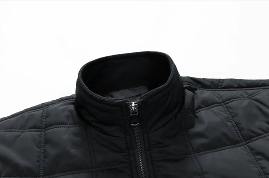 Herrenjacke Gesteppt Winterjacke Mit Praktischen Taschen 4
