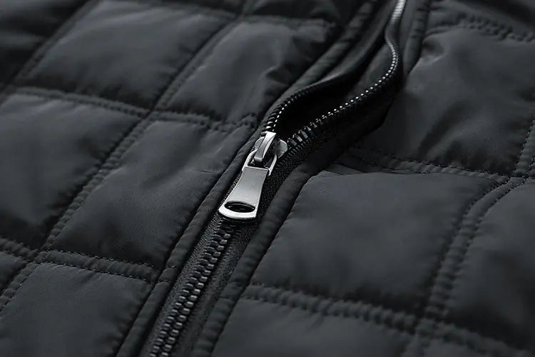 Herrenjacke Gesteppt Winterjacke Mit Praktischen Taschen 5