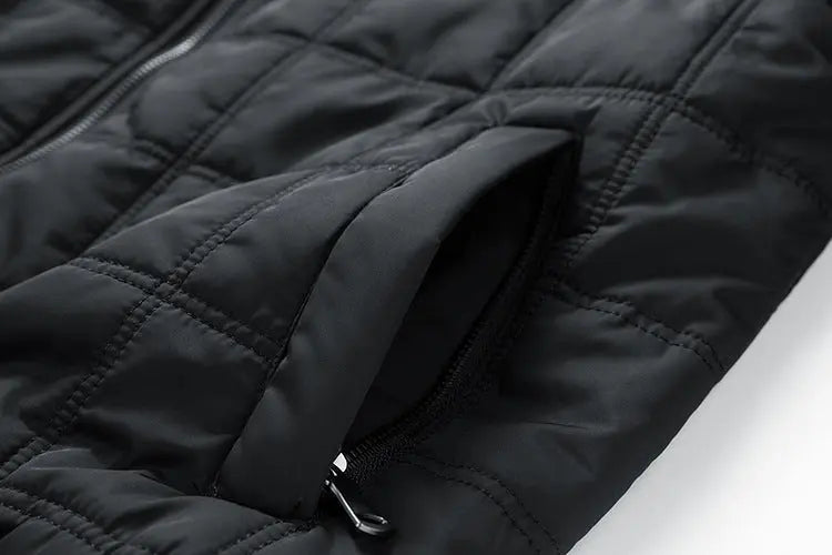 Herrenjacke Gesteppt Winterjacke Mit Praktischen Taschen 6