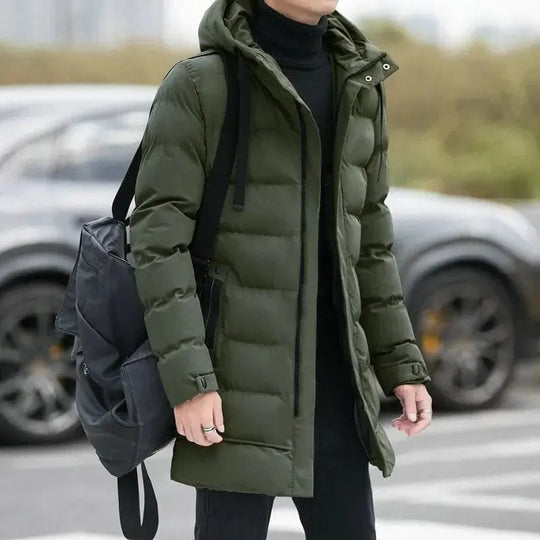 Herrenjacke Klassisch Stilvoll Winterjacke Mit Robuster Isolierung 7