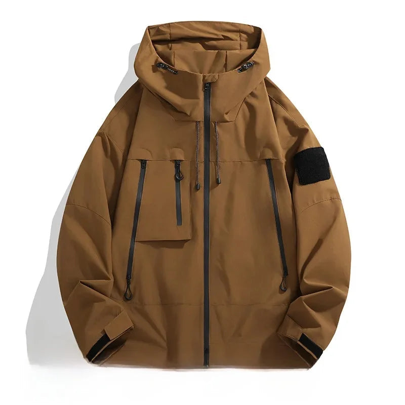 Herrenjacke Mit Kapuze Modern Für Freizeit Und Sport 1