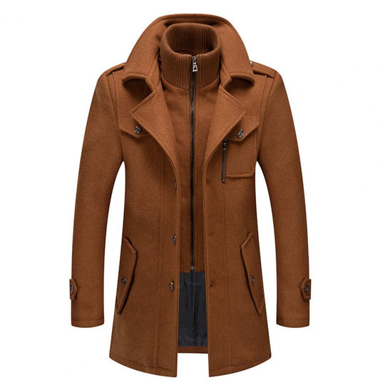 Herrenjacke Winter Zweiteilig Warm Hochwertige Materialien 5