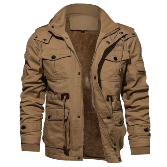 Herrenjacke Winterjacke Wasserabweisend Winddicht Hochwertige Stoffe 0