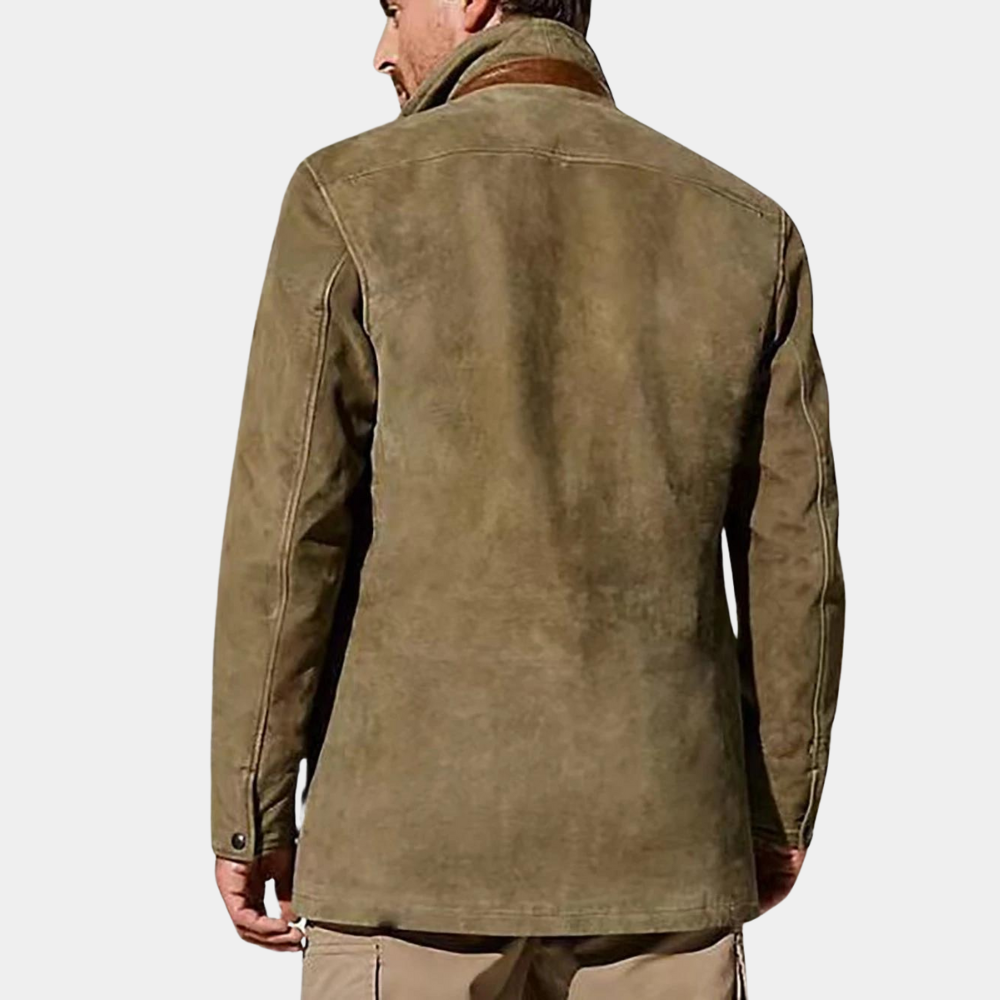 Herrenjacke Zeitloser Stil Mit Praktischen Taschen 2