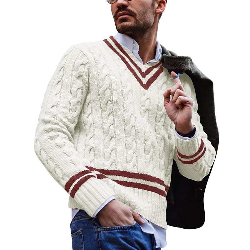 Herrenpullover Gestrickt für den Herbst 1