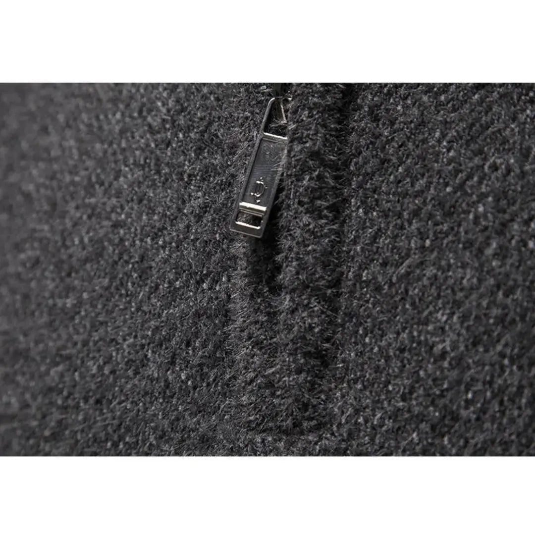 Herrenpullover Halbreißverschluss Modern für Wintertage 6