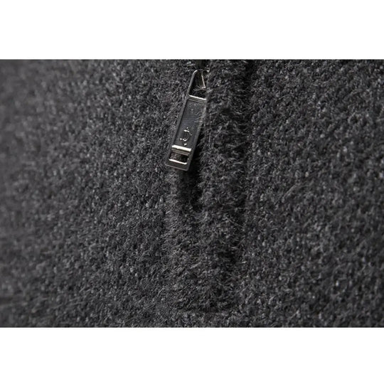 Herrenpullover Halbreißverschluss Modern für Wintertage 6
