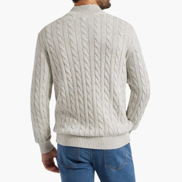 Herrenpullover Mit Halbem Reißverschluss Modern Design 6