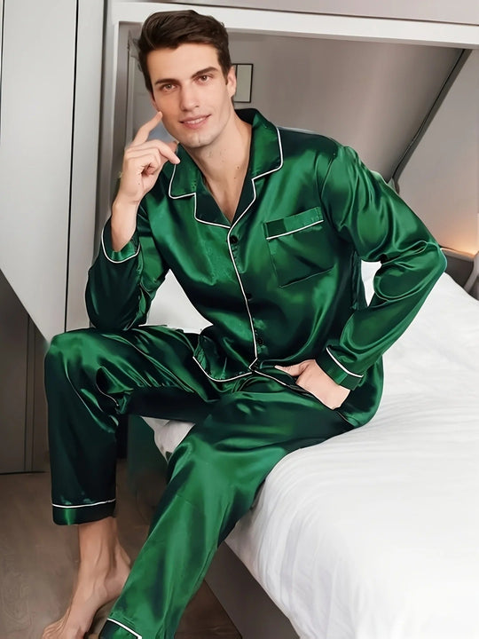 Herrenpyjama Klassisch und Stilvoll 4