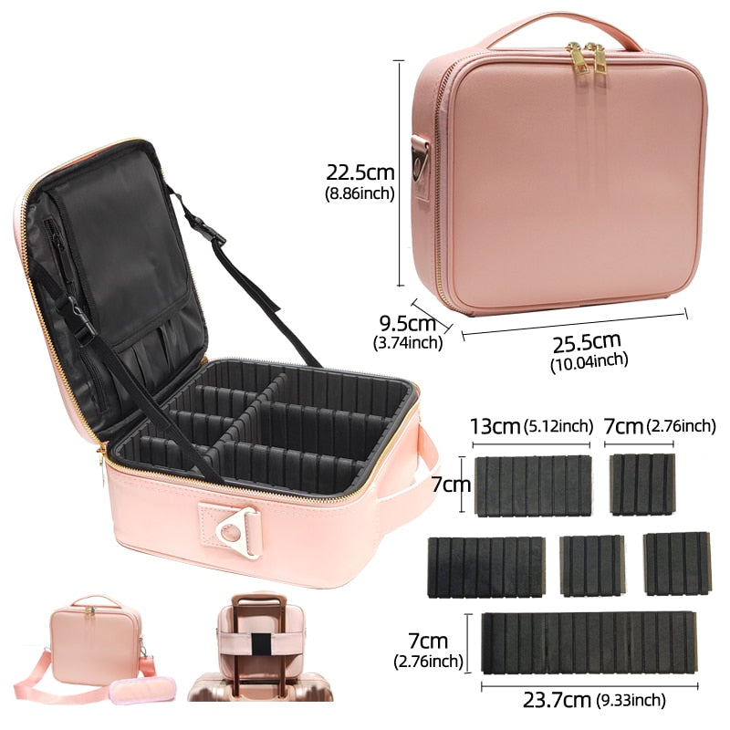 High-Capacity Kosmetiktasche
