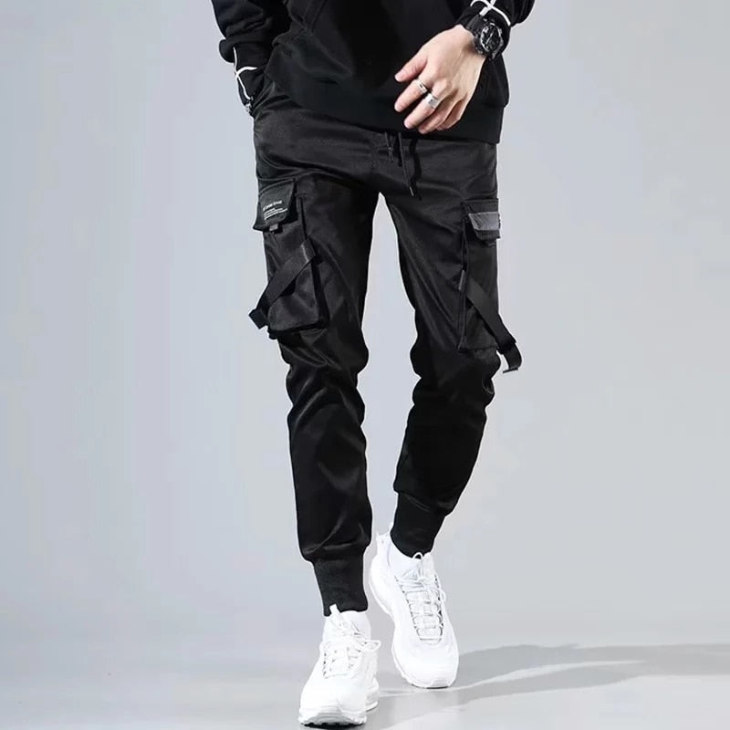 Hip Hop Cargo-Hose Mit Mehreren Taschen