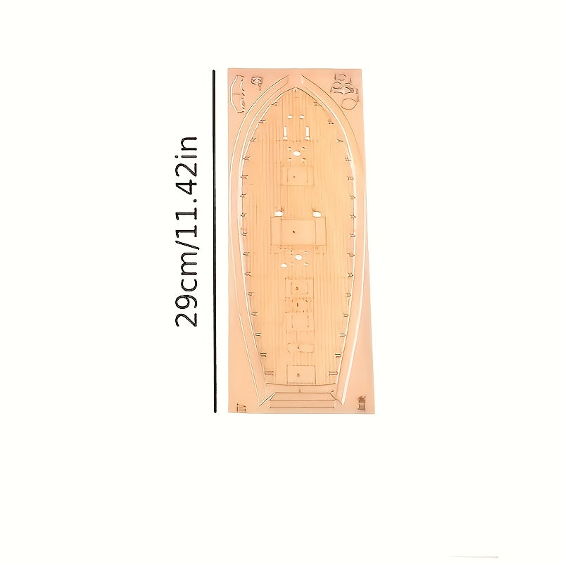 Holzmodell Segelschiff 3D-Puzzle für Bootsliebhaber 7