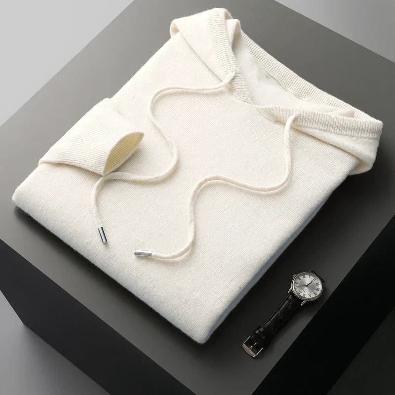 Hoodie aus lockerer Wollmischung 3