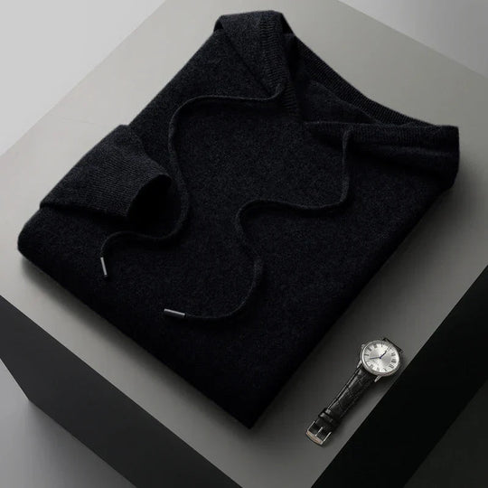 Hoodie aus lockerer Wollmischung 4