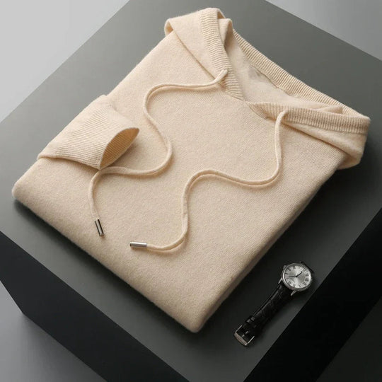 Hoodie aus lockerer Wollmischung 7