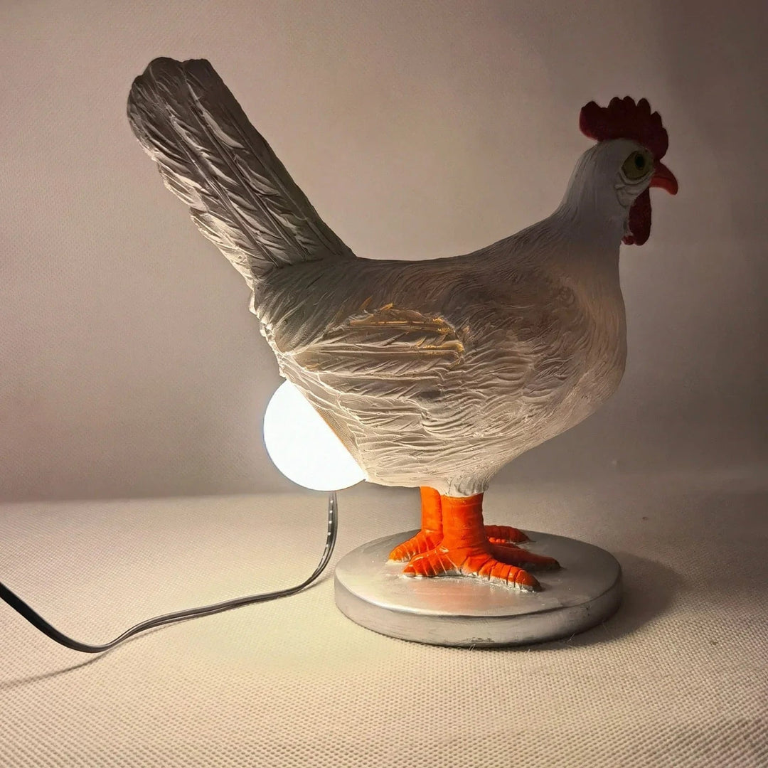 Hühnerlampe mit verspieltem Design 1
