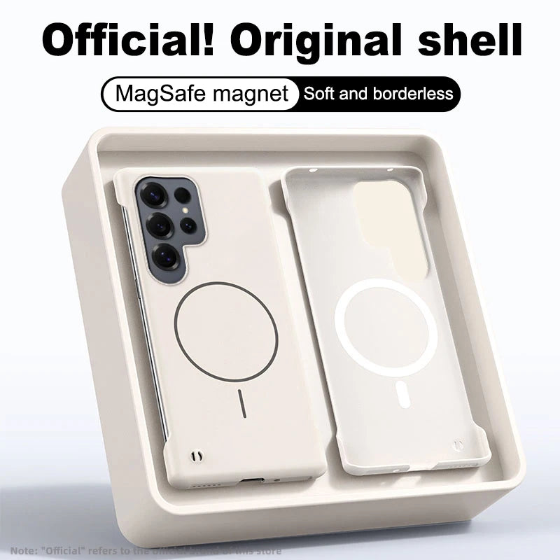 Hülle für Samsung Galaxy S25 Edge - Rahmenlos und Magnetisch 0