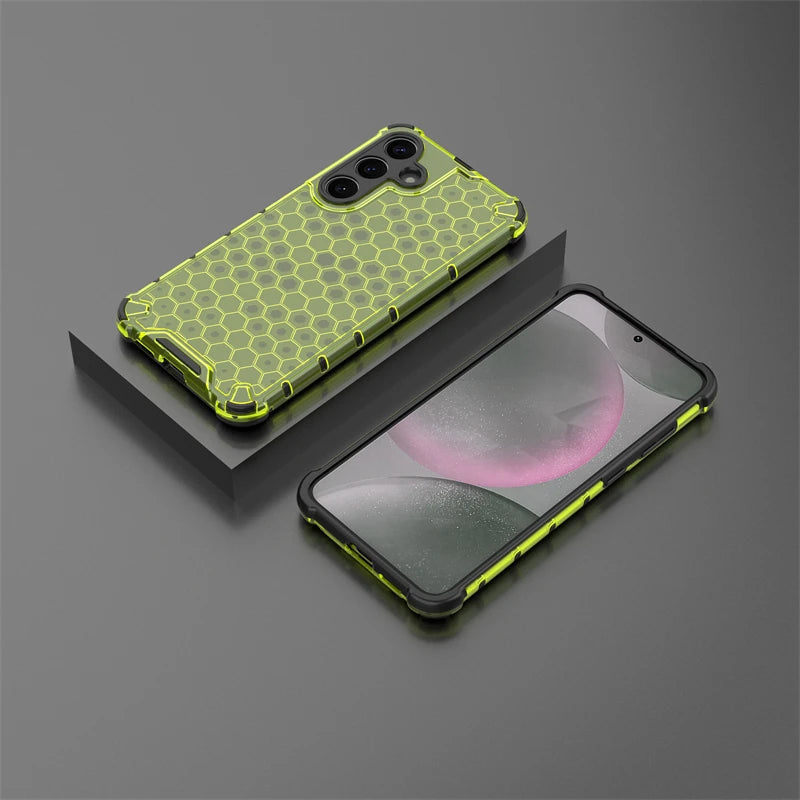 Hülle für Samsung Galaxy S25 Plus mit Wabenstruktur 7