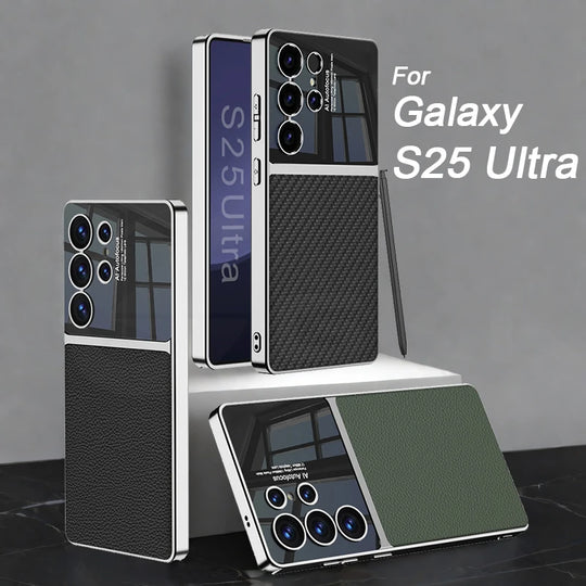 Hülle für Samsung Galaxy S25 Ultra und S24 Ultra mit luxuriösem Design 0