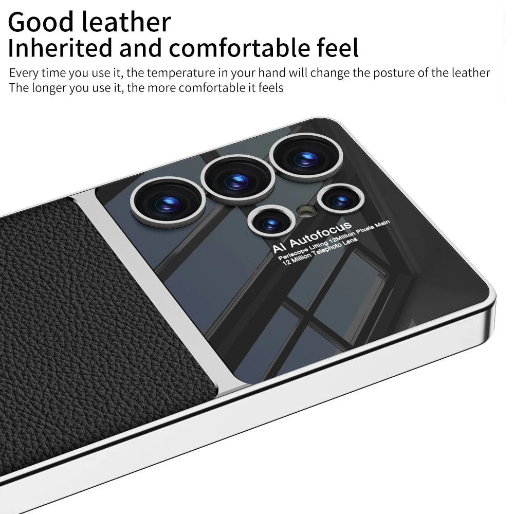 Hülle für Samsung Galaxy S25 Ultra und S24 Ultra mit luxuriösem Design 1