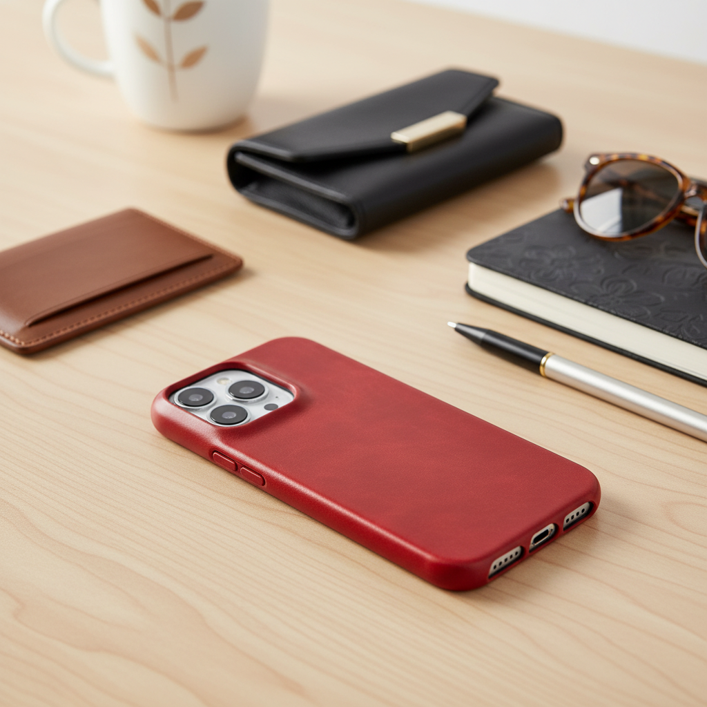 Hülle für iPhone mit Ölwachs-Finish 3