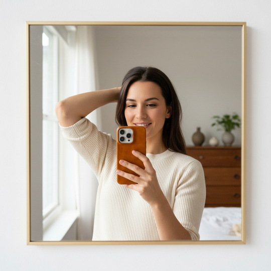 Hülle für iPhone mit Ölwachs-Finish 6