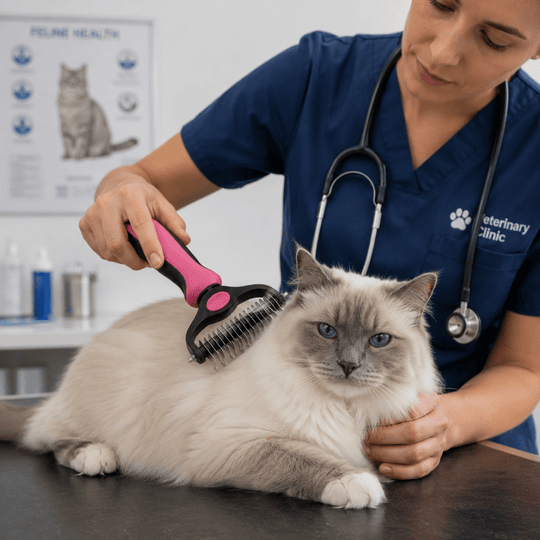 Hunde- und Katzenbürste für sanfte Fellpflege 2