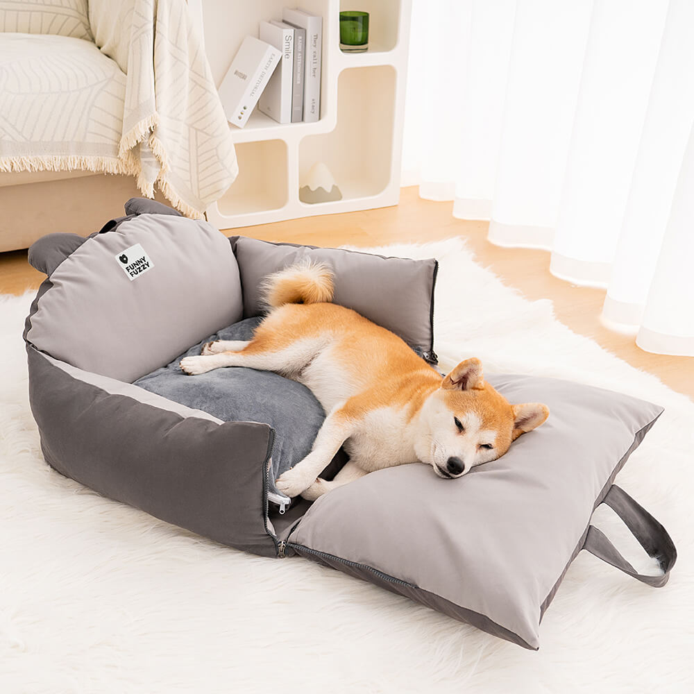 Hunde Auto-Bett Multifunktional für Komfort und Sicherheit 7