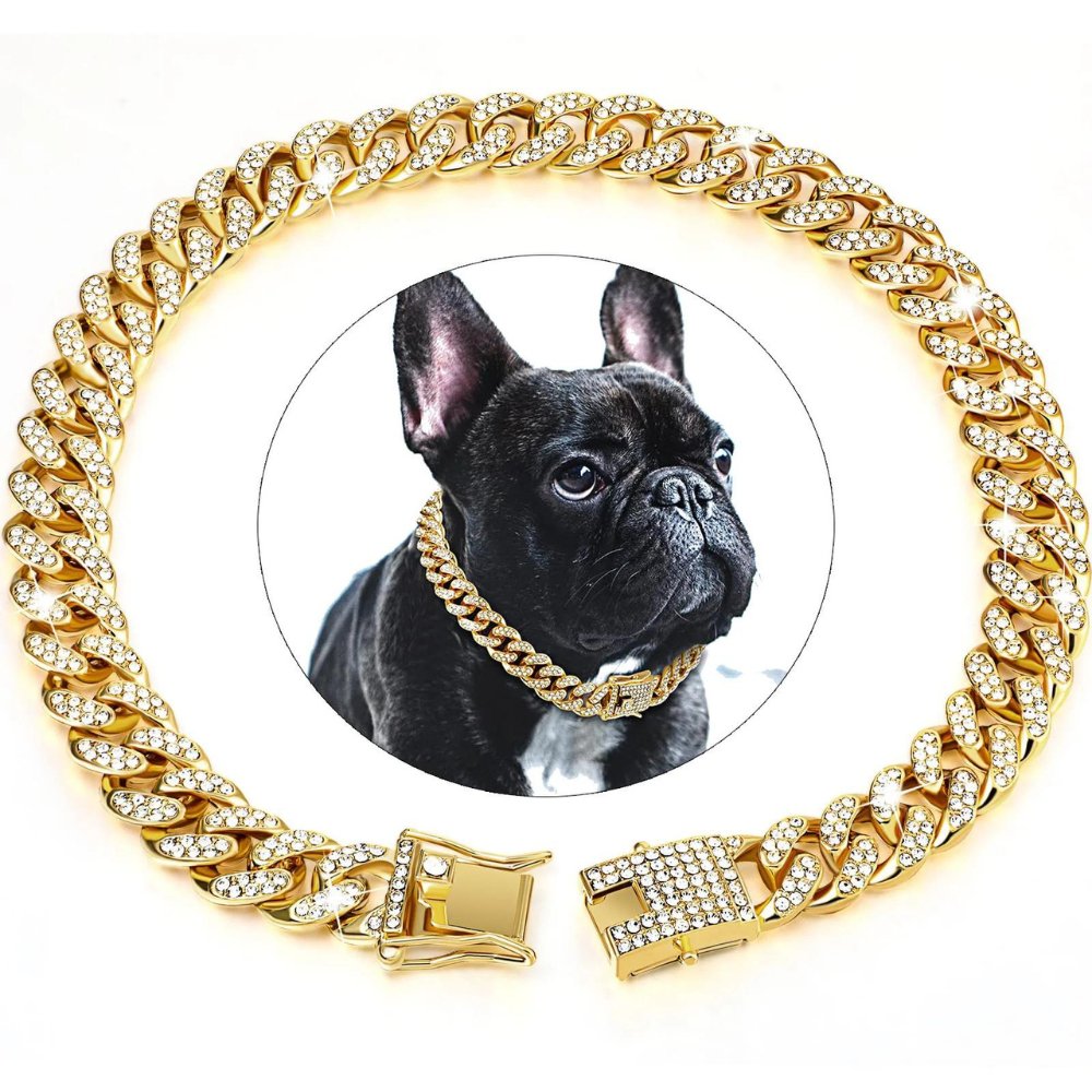 Hunde Goldkettenhalsband Stilvoll 3