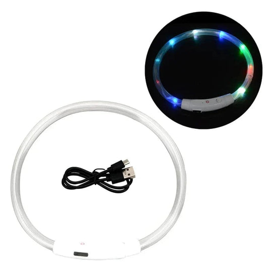 Hunde LED Halsband mit USB Aufladung 6